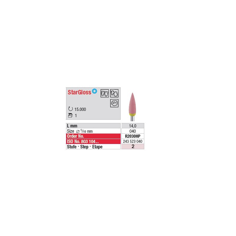 StarGloss - Etape 2 - R2030HP