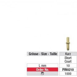 Pins de duplication avec manchette - PIN0210