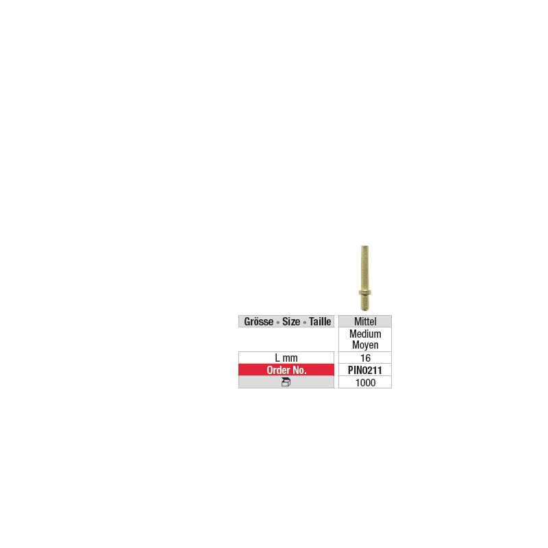 Pins de duplication avec manchette - PIN0211