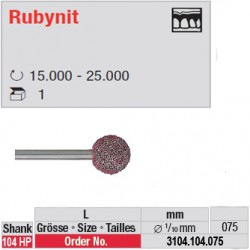 Fraise Rubynit boule - 3104.104.075