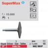 Fraise SuperMax lentille - 9002.180HP