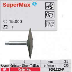 Fraise SuperMax lentille - 9006.220HP