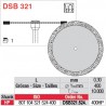 Disque diamanté dans la masse (surface marginale) - DSB321.524.400HP