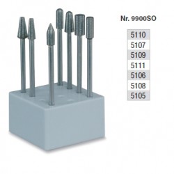 Set de fraisage diamantés dans la masse - 9900SO