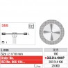 Disque diamanté SUPERFLEX (fin) - 355.514.190HP