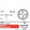 Disque diamanté SUPERFLEX (actif inférieur) - 356.514.190HP