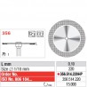 Disque diamanté SUPERFLEX (actif inférieur) - 356.514.220HP