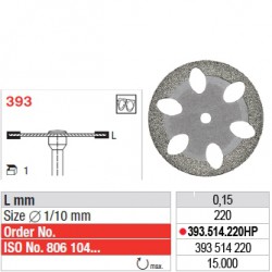 Disque diamanté SUPERFLEX (fin) - 393.514.220HP