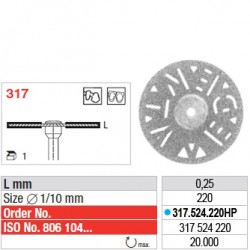 Disque diamanté SUPERFLEX - 317.524.220HP