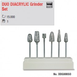Set de fraisage diamant DUO DIACRYLIC - DDG800SO