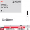 Diamant PM cône bout plat - 847.104.025