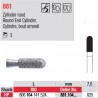Diamant PM cylindre bout arrondi - 881.104.025
