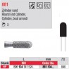 Diamant PM cylindre bout arrondi - 881.104.040