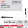 Diamant Turbo cône bout arrondi (très gros grain) - T5856.104.023