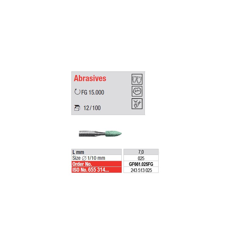  Abrasives - GF661.025FG 