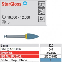  StarGloss - étape 1 - R2520RA 