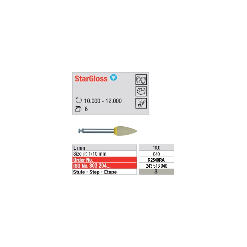  StarGloss - étape 3 - R2540RA 