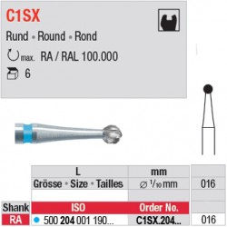  C1SX - Fraise carbure de tungstène - C1SX.204.016 