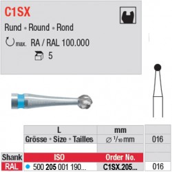  C1SX - Fraise carbure de tungstène - C1SX.205.016 