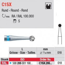  C1SX - Fraise carbure de tungstène - C1SX.205.018 