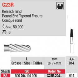  C23R - Fraise carbure de tungstène - C23R.204.014 