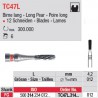  Fraises à finir en C.T. - TC47L.314.012 