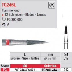  Fraises à finir en C.T. - TC246L.314.012 