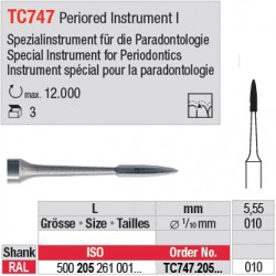  TC747 - Instrument spécial paradontologie 