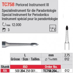  TC758 - Instrument spécial paradontologie 