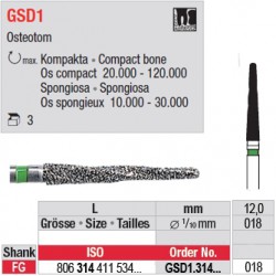  Osteotom FG - GSD1.314.018 