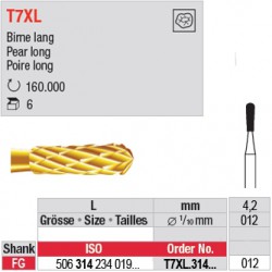  T7XL.314.012 - Poire long 