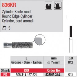 836KR.314.012-Cylindre, bord arrondi