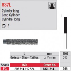 837L.314.016-Cylindre, long