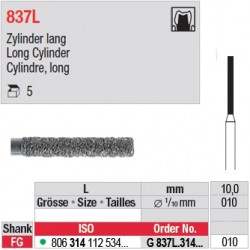 G 837L.314.010-Cylindre, long