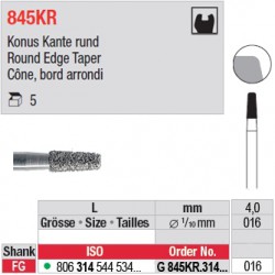 G 845KR.314.016 - Cône, bord arrondi