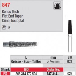 847.314.023 - Cône, bout plat