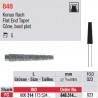 848.314.023 - Cône, bout plat