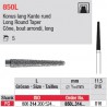 850L.314.016 - Cône, bout arrondi, long