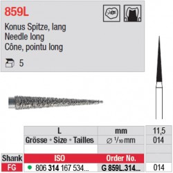 G 859L.314.014 - Cône, pointu long