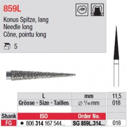 SG 859L.314.018 - Cône, pointu long