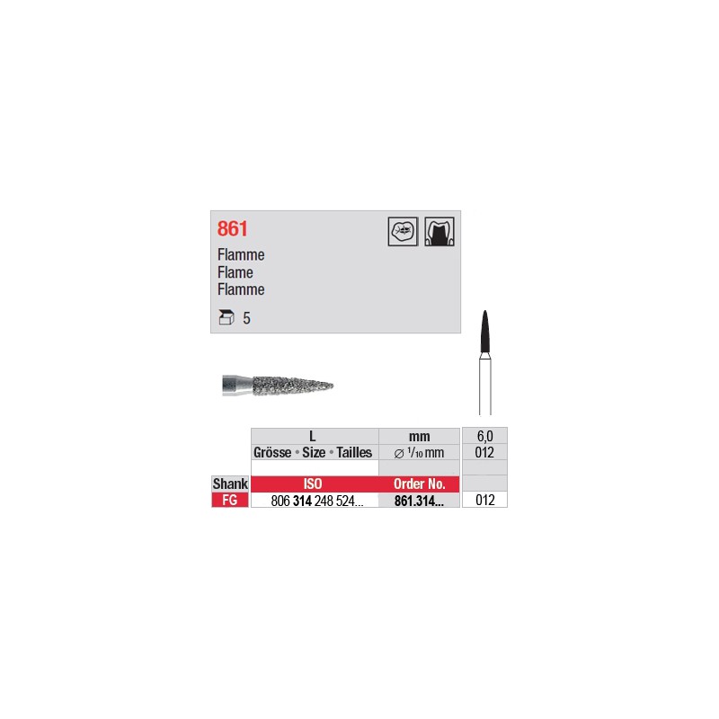 861.314.012 - Flamme