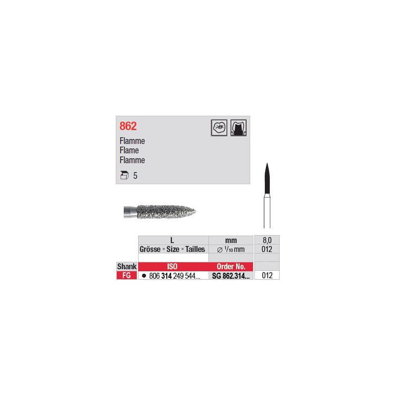 SG 862.314.012 - Flamme
