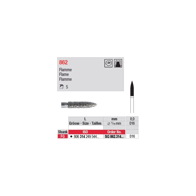 SG 862.314.016 - Flamme
