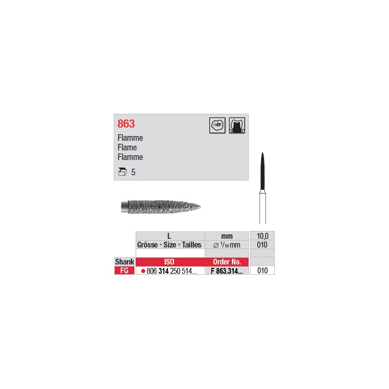 F 863.314.010 - Flamme