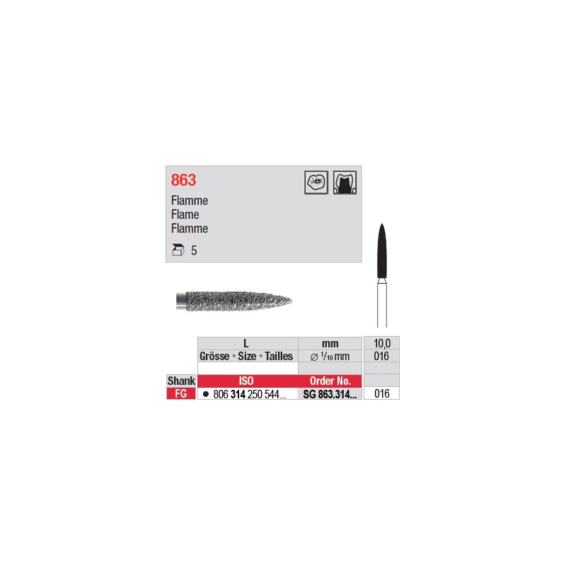 SG 863.314.016 - Flamme