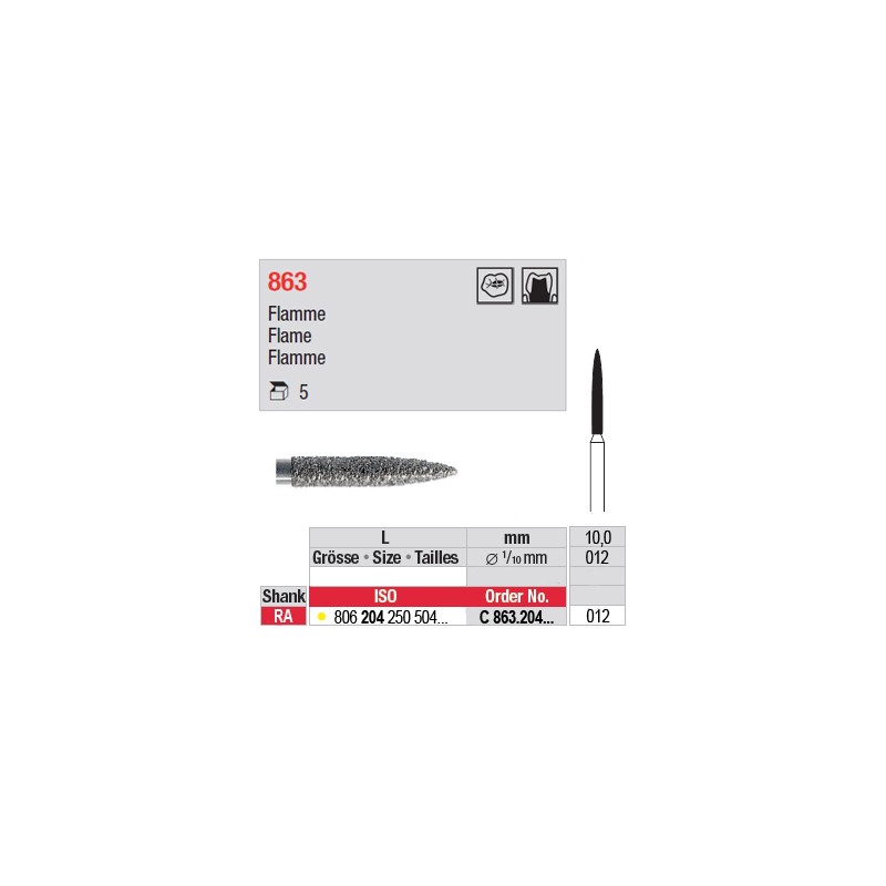 C 863.204.012 - Flamme