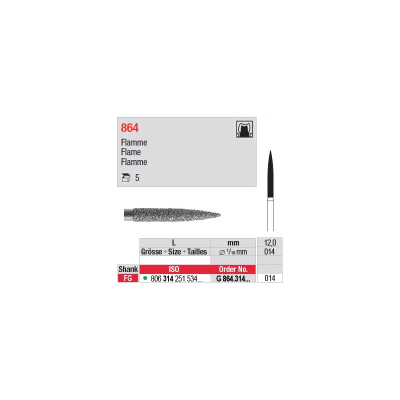 G 864.314.014 - Flamme