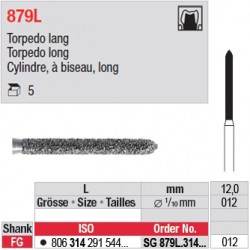 SG 879L.314.012 - Cylindre, à biseau, long