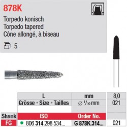 G 878K.314.021 - Cône allongé, à biseau
