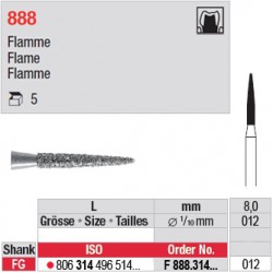 F 888.314.012 - Flamme